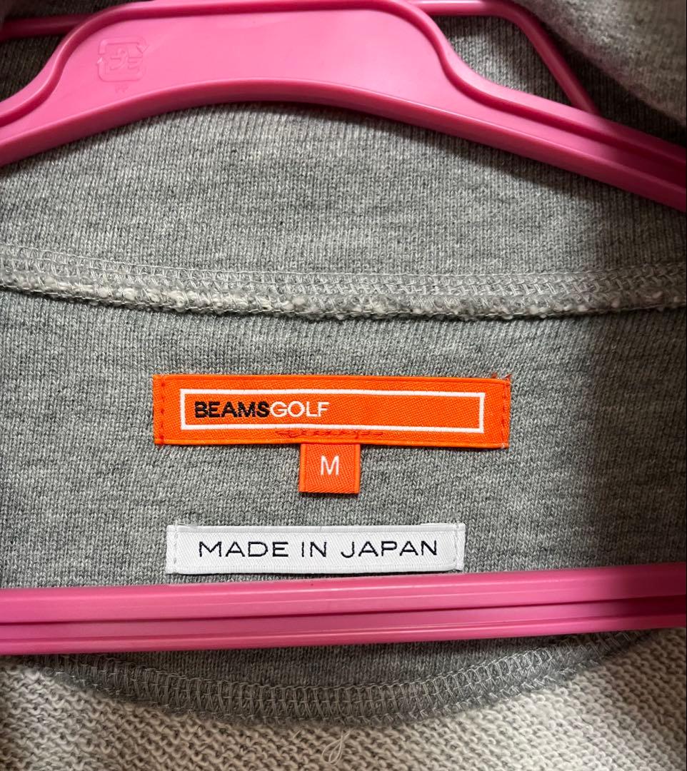 BeamsGolf ハーフジップスウェット