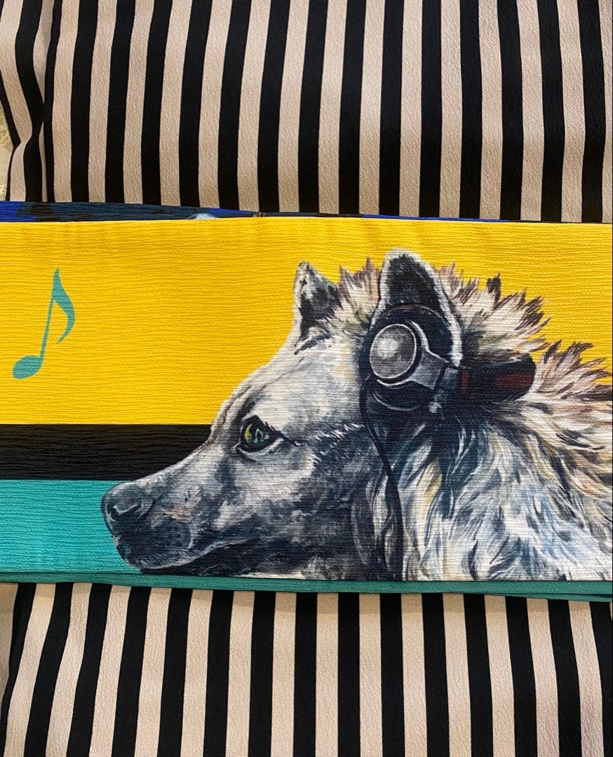 CHOKO×Rui 半幅帯 動物柄 未使用 タグ付き 両面