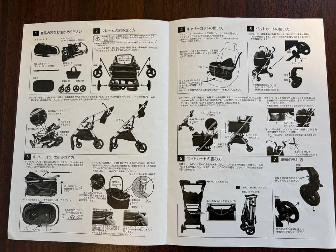 値下げ中‼︎‼︎【ペットカート】ペットパラダイス スムーカミニ