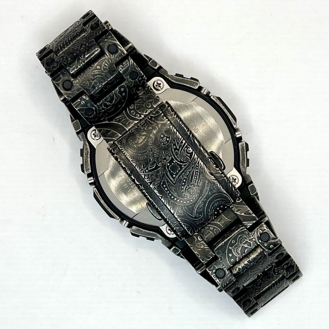 新品 G-SHOCK GW-B5600メタルカスタム ペイズリー ソーラー電波
