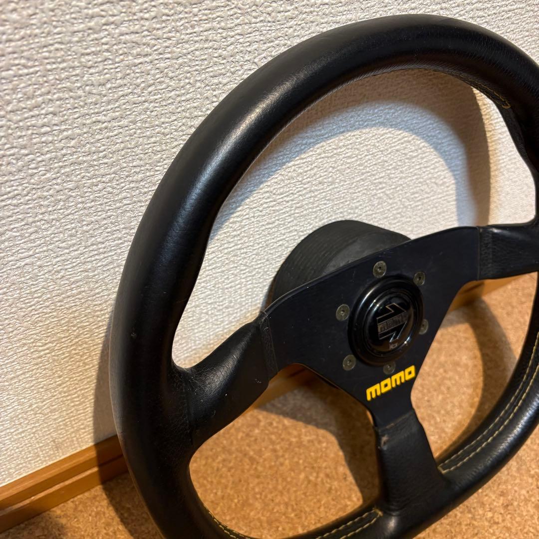 【希少！】MOMO ステアリング ヴェローチェレーシング D型 タイプ