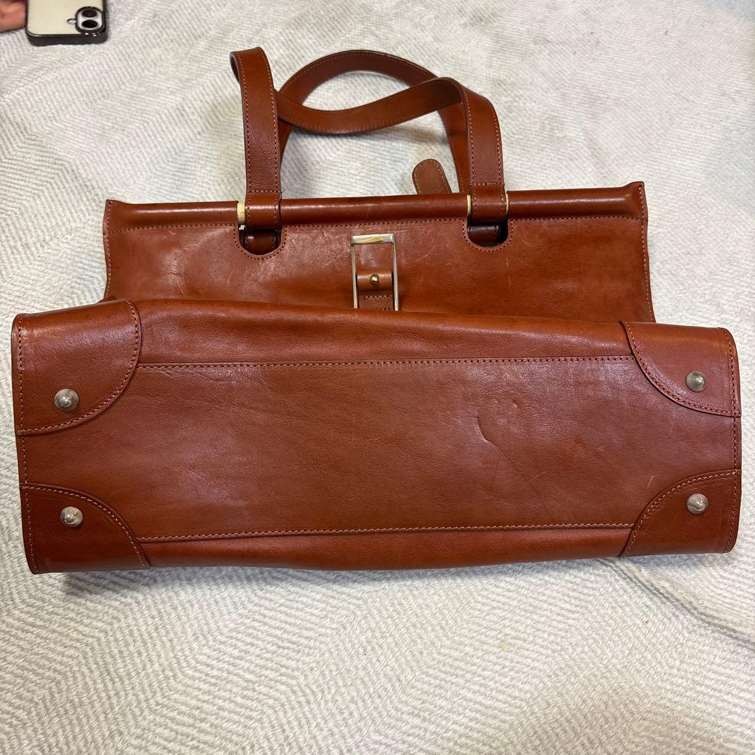 l*i様 マルジェラ。１１番レザー バッグ茶色