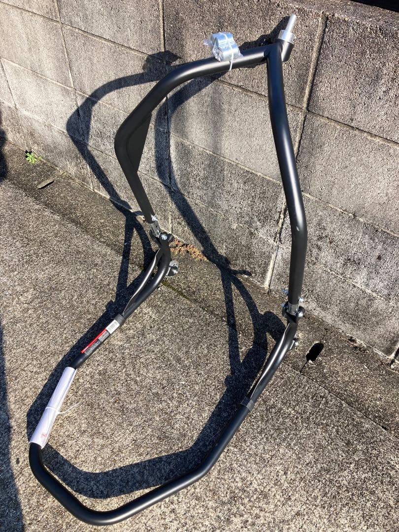 APモーターサイクルフロントスタンドブラック未使用品