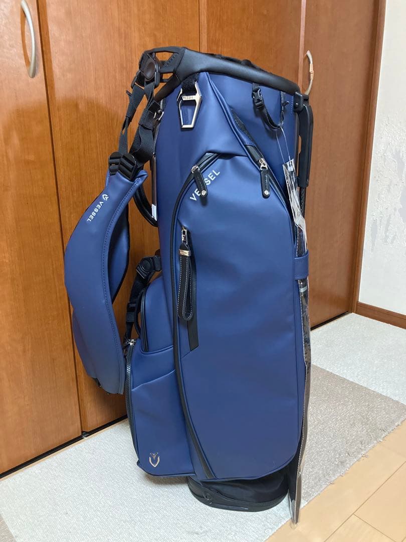 【新品未使用】VESSEL 14分割 スタンド式 ゴルフバッグ