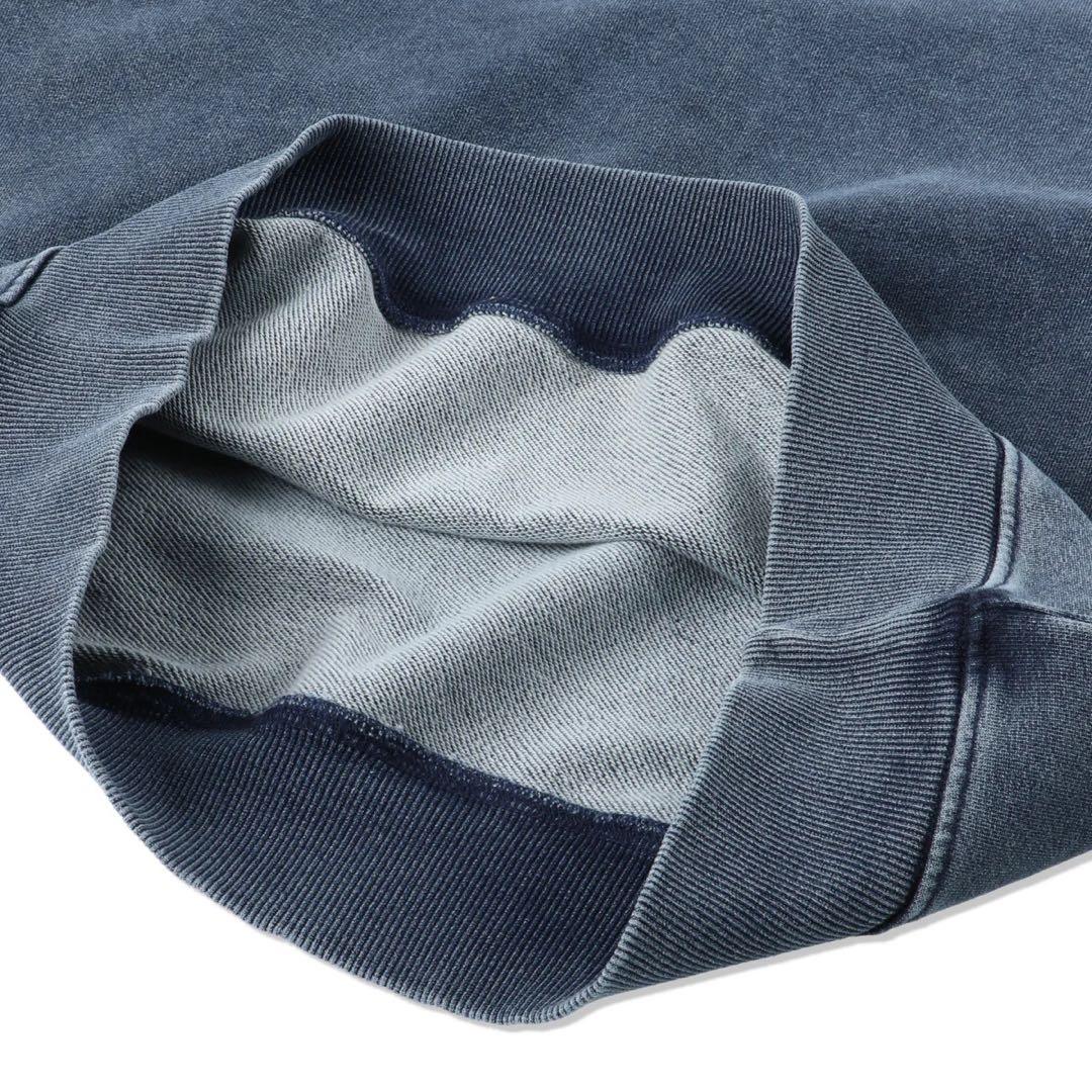 トップス WIND AND SEA 23SS CREW NECK INDIGO WASH