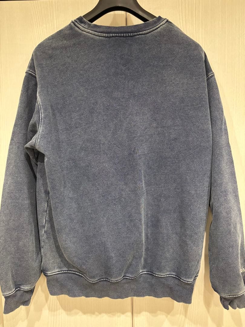 トップス WIND AND SEA 23SS CREW NECK INDIGO WASH