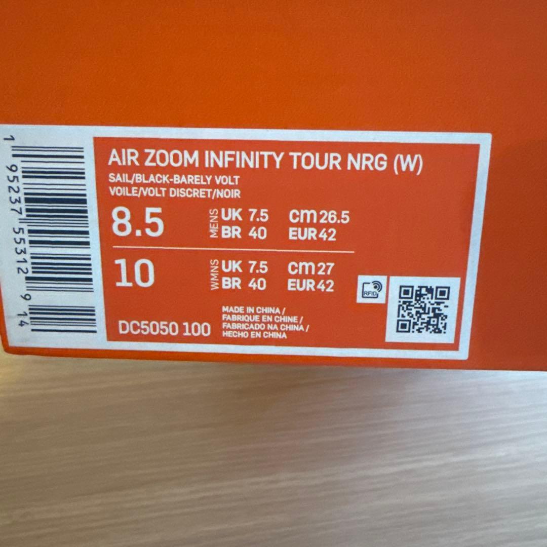 ナイキ エアズーム インフィニティツアー NRG 26.5 ゴルフ
