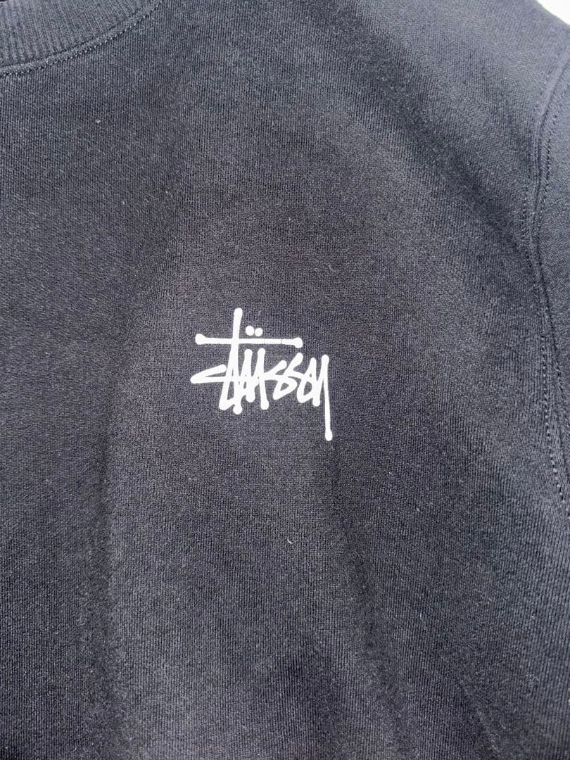 Stüssy ブラック スウェット