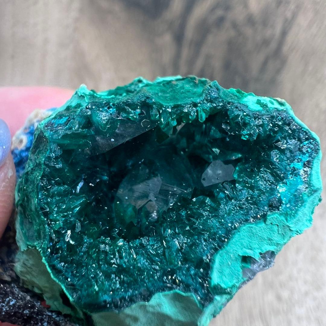 最高品質 ダイオプテーズ インクォーツ 鉱物 標本 原石