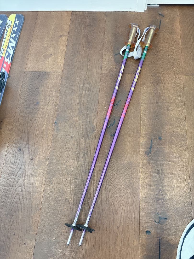 スキーセット　スキー板150cm・ブーツ25.5cm・ストック100cmセット