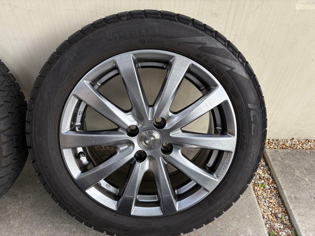 ラージャン様195/55 R16 スタッドレスタイヤ ホイールセット