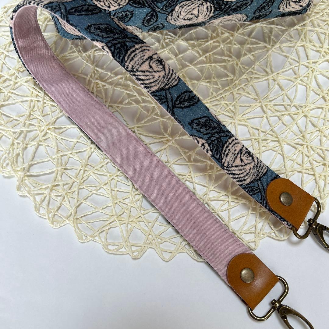 ミナペルホネン舟形トートバッグ肩掛けショルダー付き　ハンドメイド