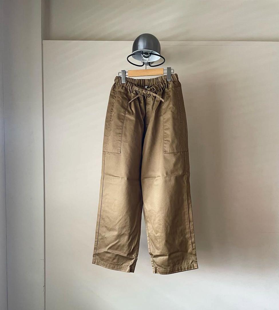 homspun【24AW】高密度ウェポン ひもワイドパンツ