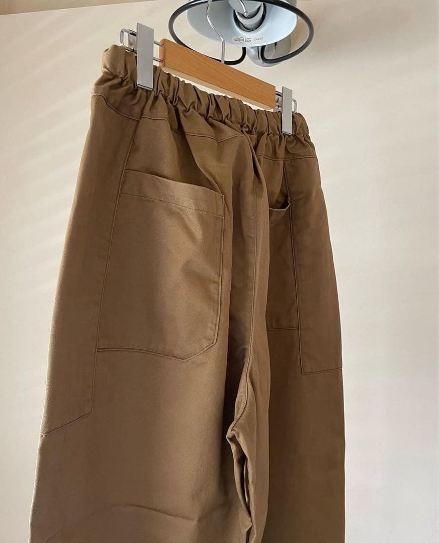 homspun【24AW】高密度ウェポン ひもワイドパンツ