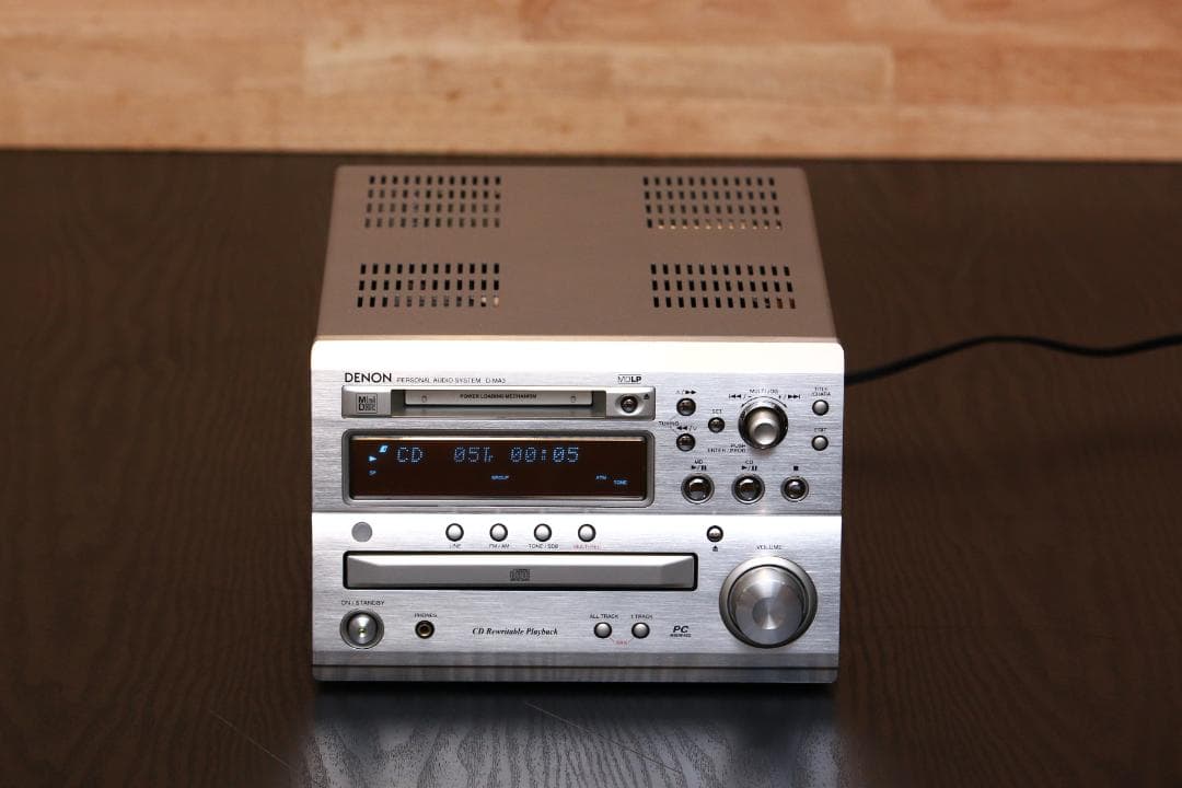 DENON D-MA3 CD/MD/TUNER/USB-DAC　ミニコンポ　美品