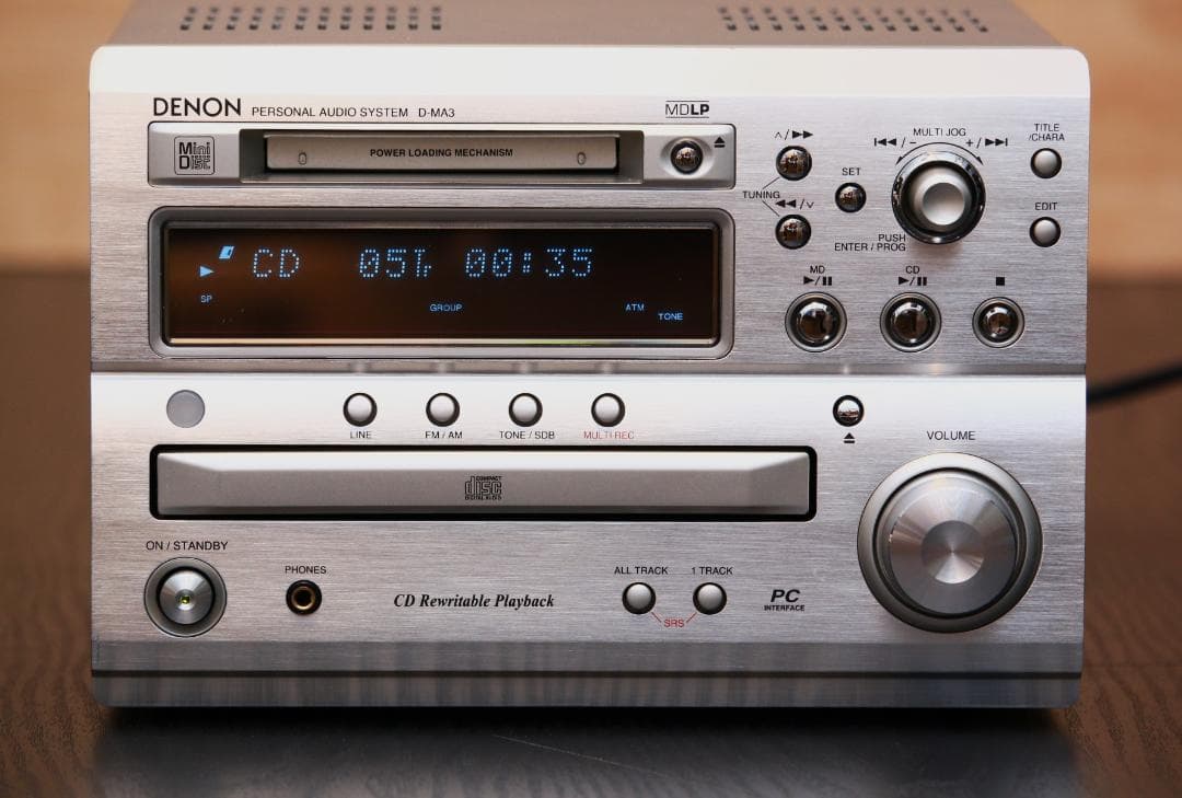 DENON D-MA3 CD/MD/TUNER/USB-DAC　ミニコンポ　美品