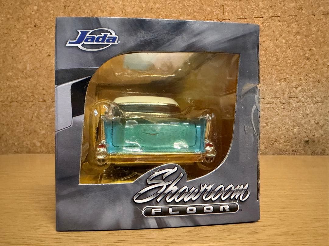 【廃番】1957 Chevy Bel Air ブルー×ホワイトJada 1/24