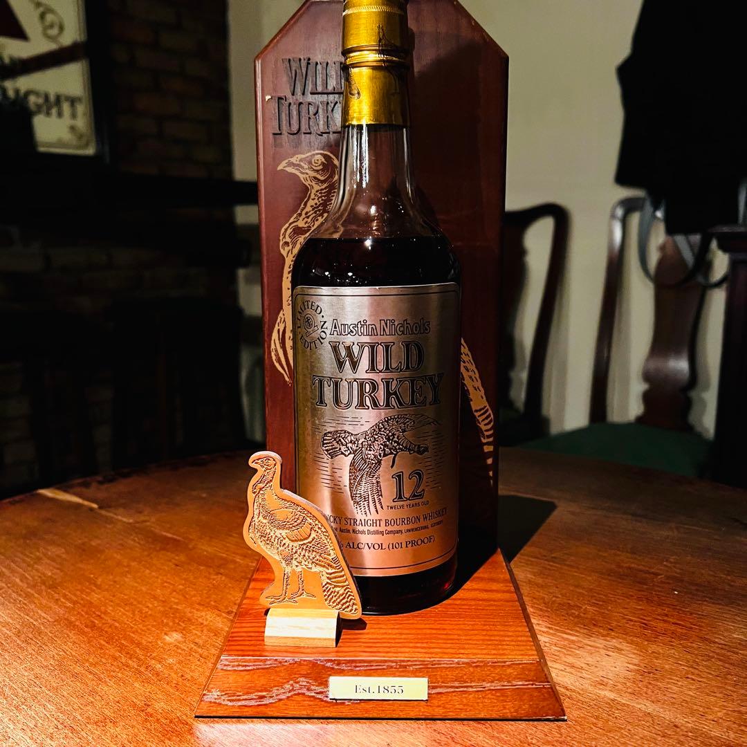 ワイルドターキー 12年 ゴールドラベル　古酒　オールドボトル