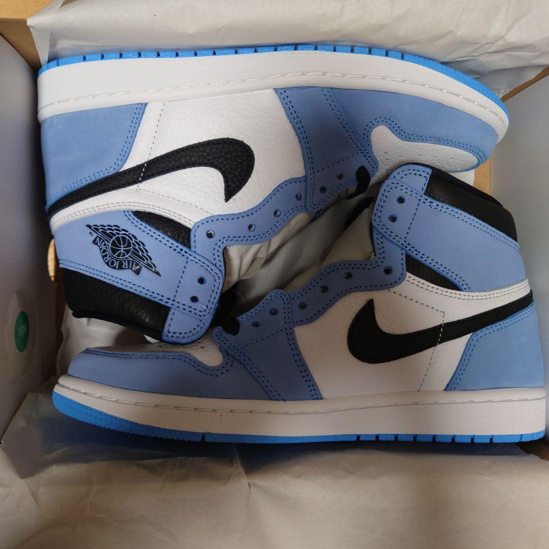 NIKE AIRJORDAN1RETROHIGHOGユニバーシティブルー27.0