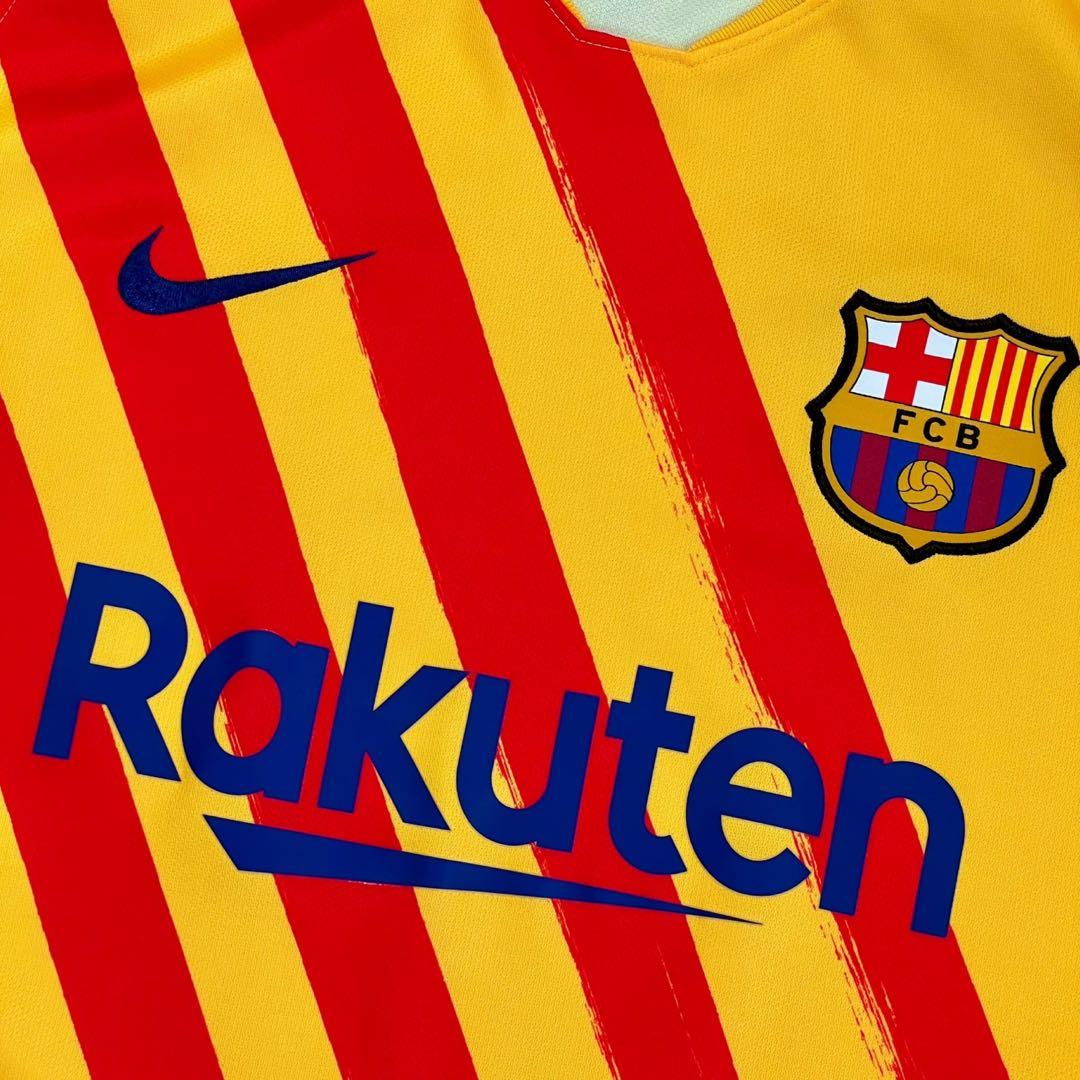 【美品】19/20 FCバルセロナ 4th ユニフォーム 半袖 NIKE XL