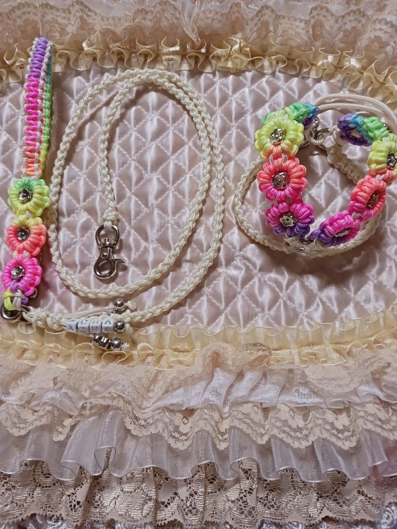 パラコードハーネス、リードセット