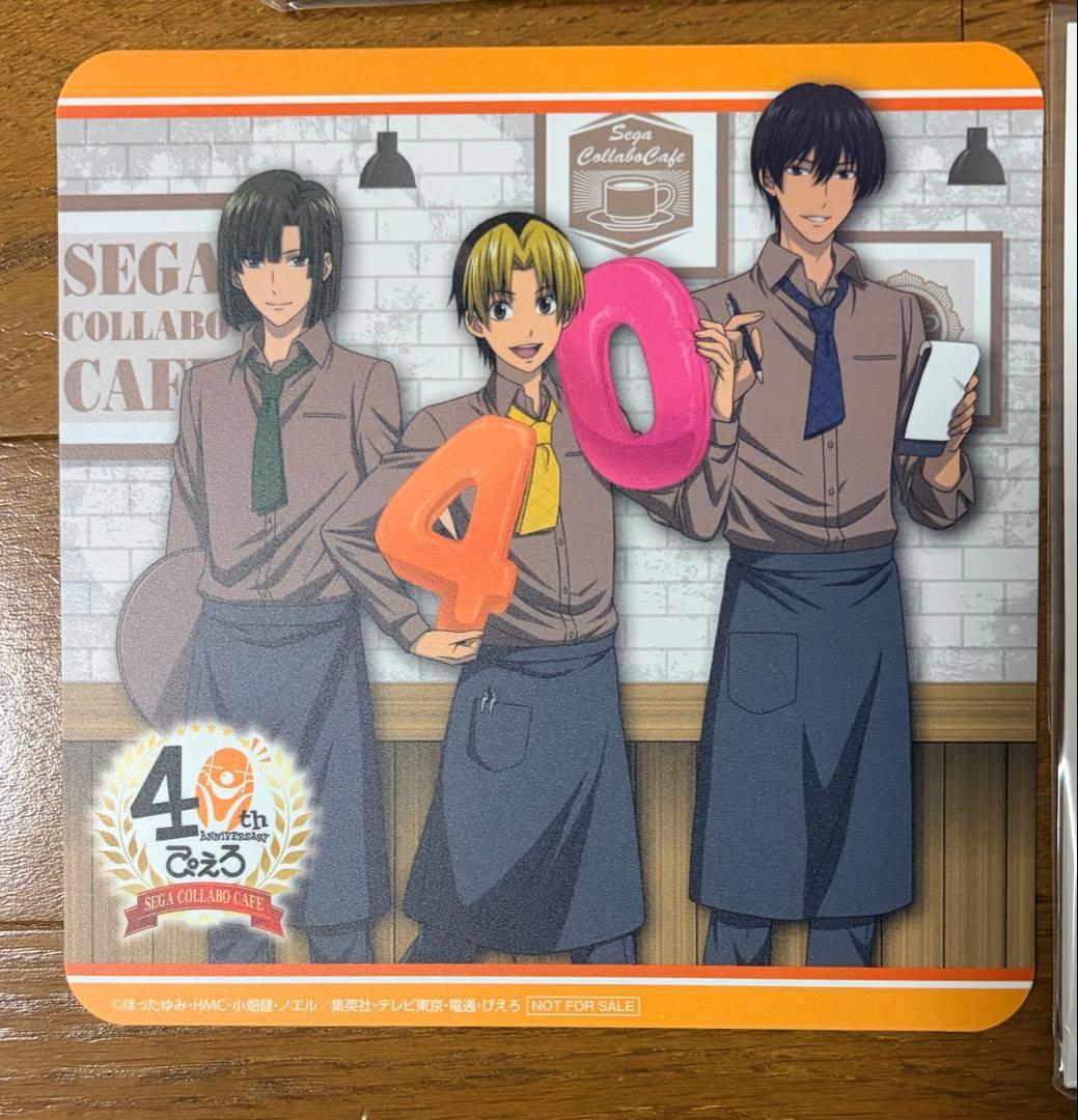 ヒカルの碁 コラボカフェ アクリルスタンド コースター 進藤ヒカル 塔矢アキラ