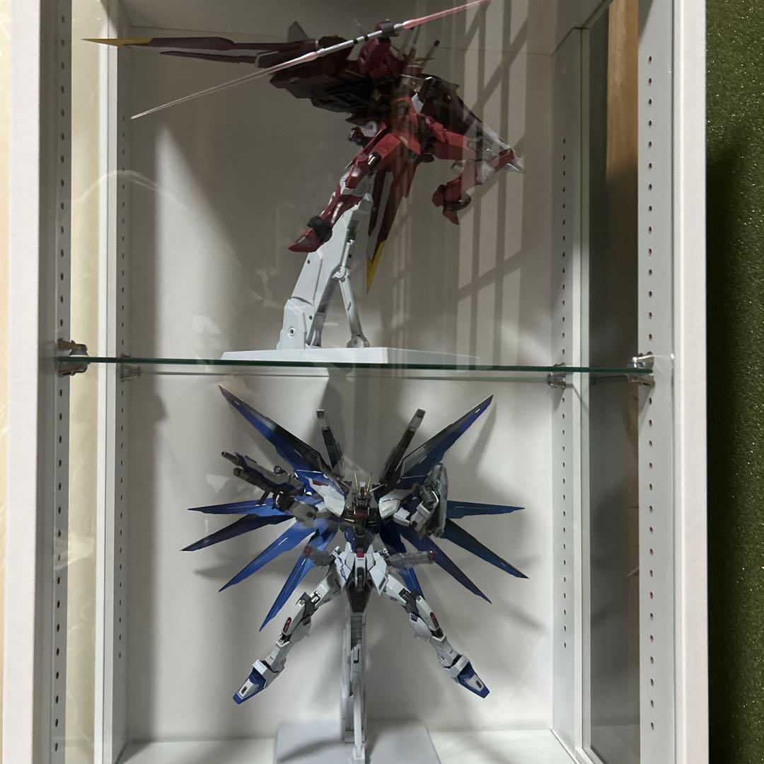 き*ん様 メタルビルドジャスティスガンダム＆メタルビルドフリーダムガンダム