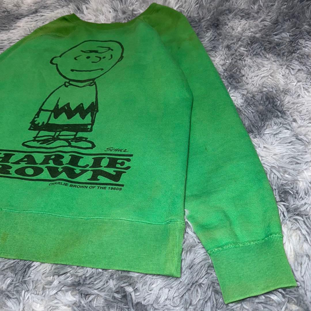 希少 60s PEANUTS BEAMS コラボ スウェット チャーリーブラウン