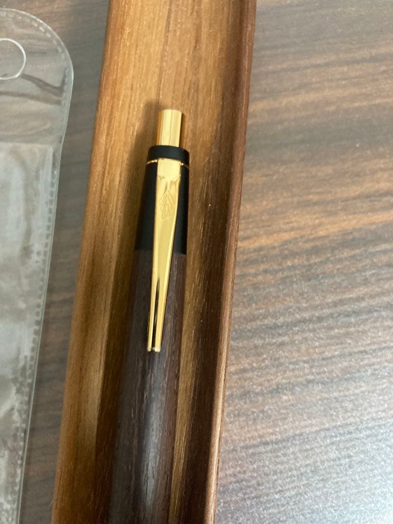 野原工芸　シャーペン　インドローズドウッド 固定式金具　おまけ付き