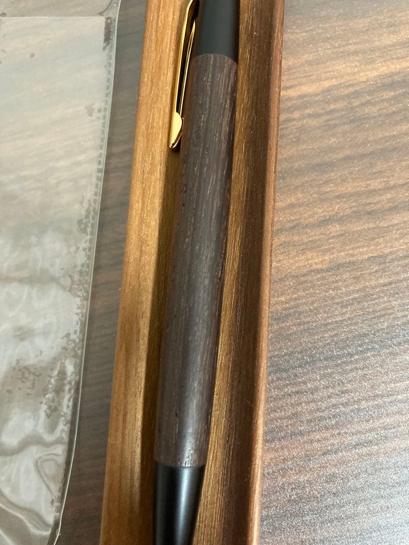 野原工芸　シャーペン　インドローズドウッド 固定式金具　おまけ付き