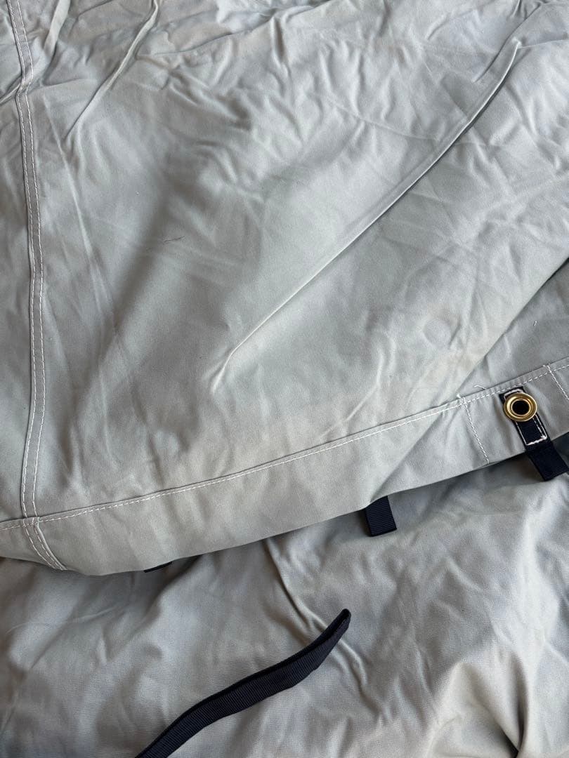 サイドウォーニング　カーサイドタープ　スプリングバー（R）オートフライ（TM）