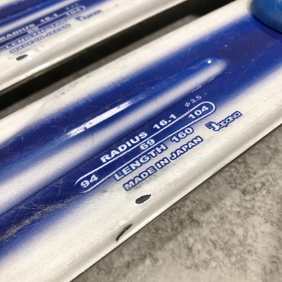 即乗り HART DIVA D5.2 160 スキーセット LOOK