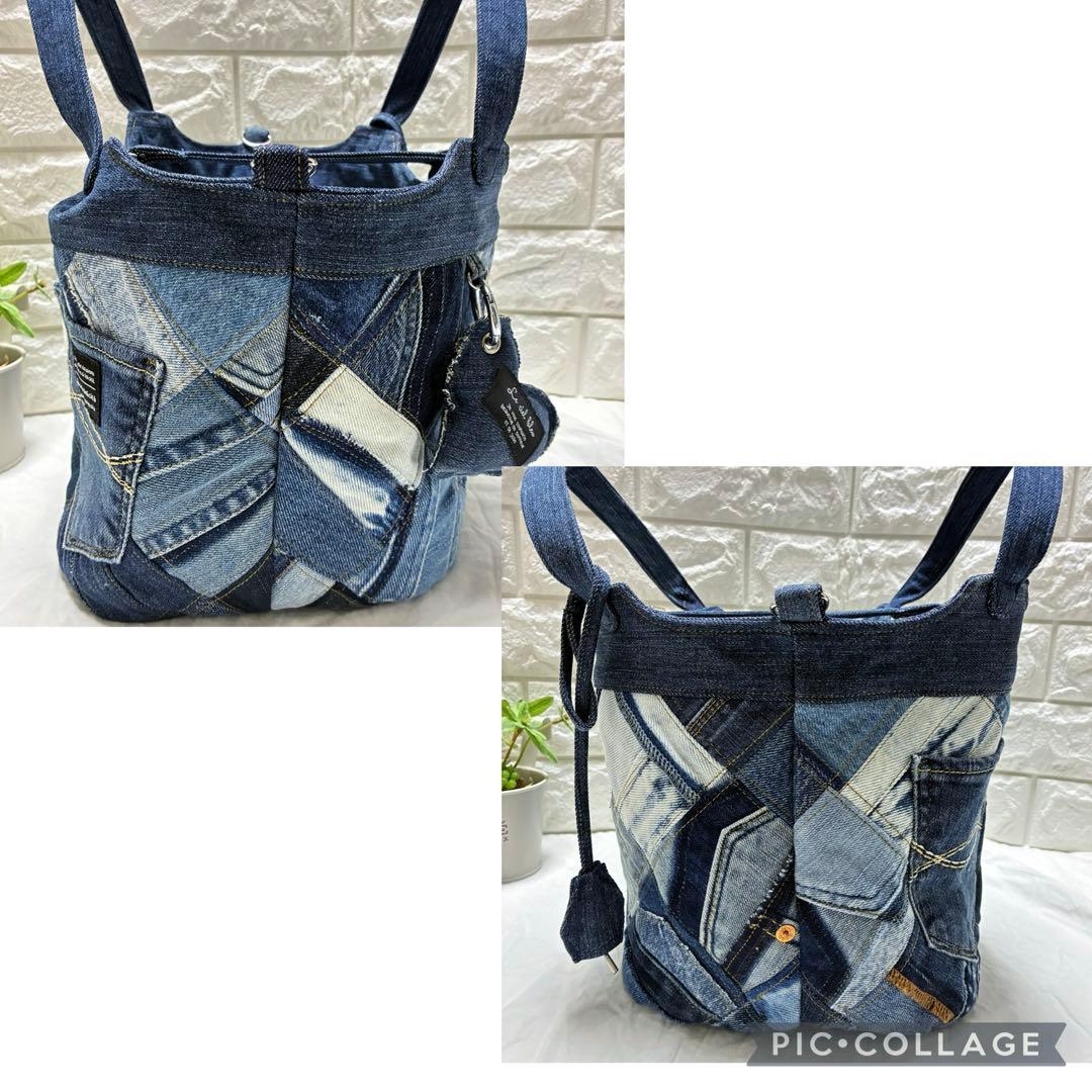 ピエロ2点　①ハートキーロック付きキューブバック　②お散歩コロンバック