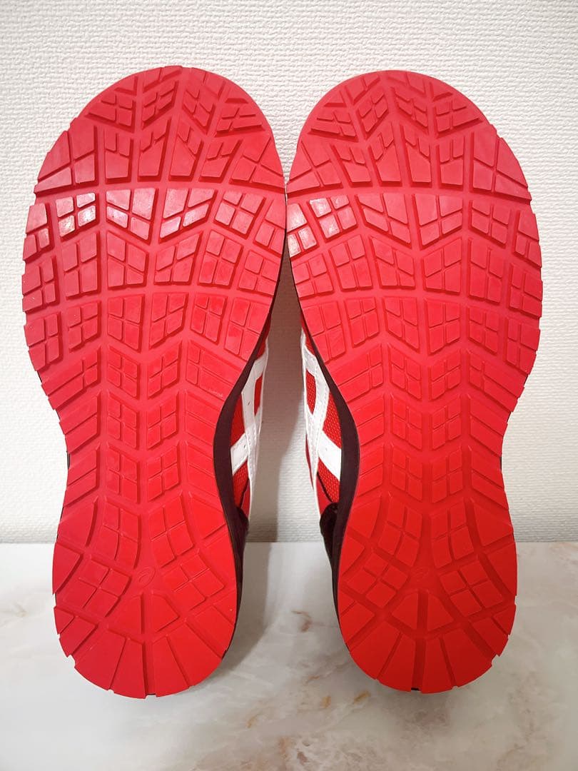 【新品未使用】アシックス　安全靴　BOAシステム 赤　asics 26.5センチ