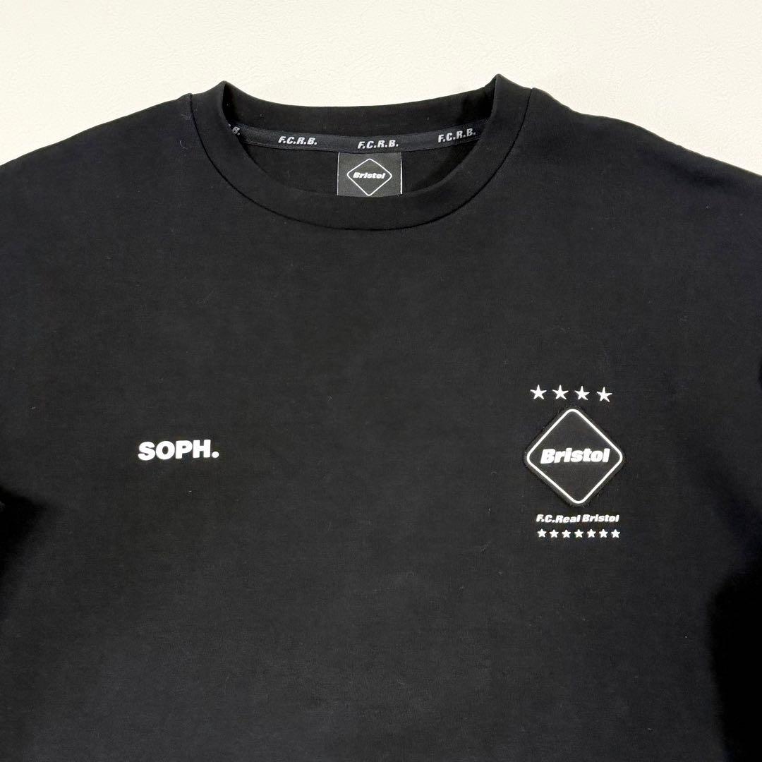 FCRB 22SS TECH SWEAT CREWNECK TOP ブラック L