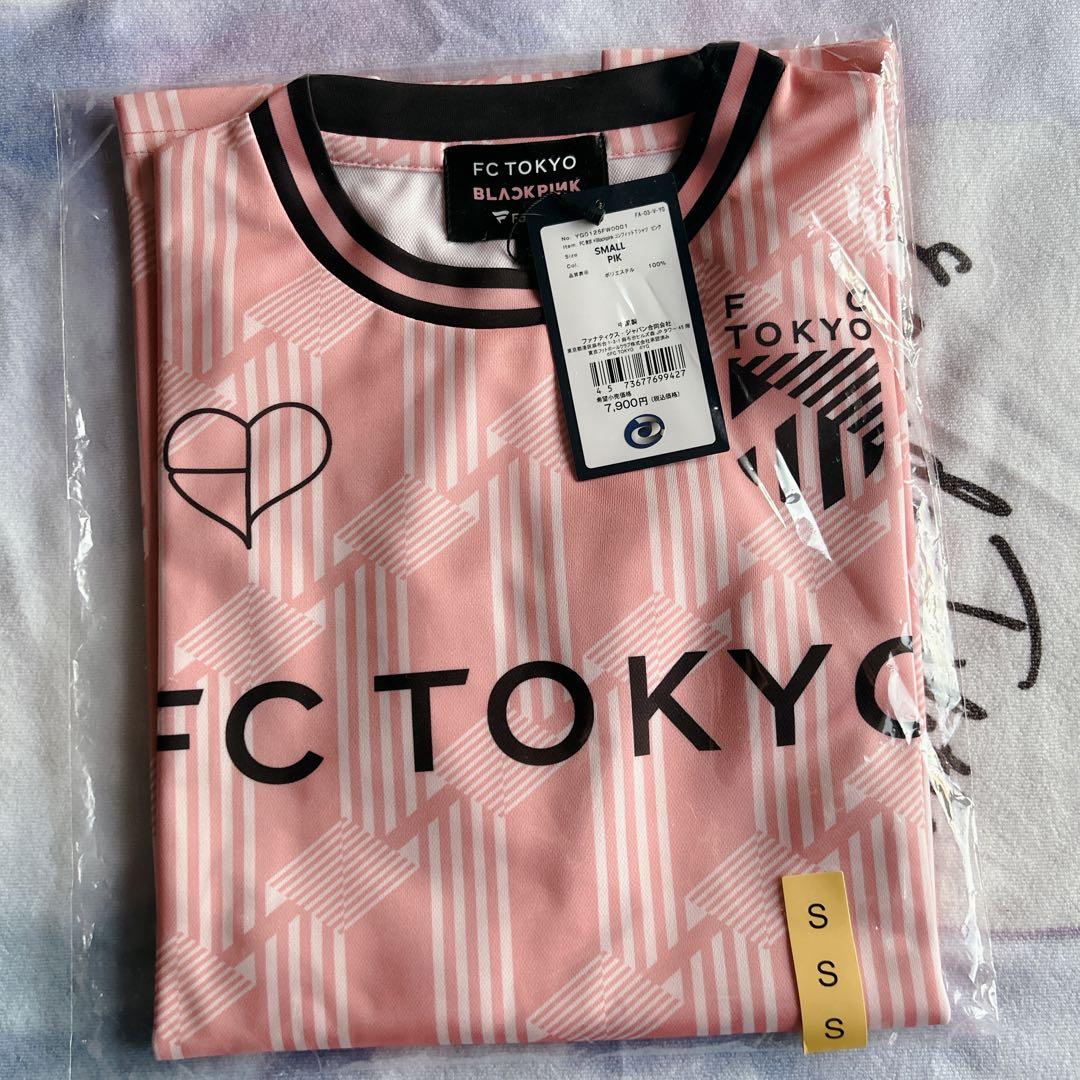 FC東京 × BLACKPINK コンフィットTシャツ　ピンク
