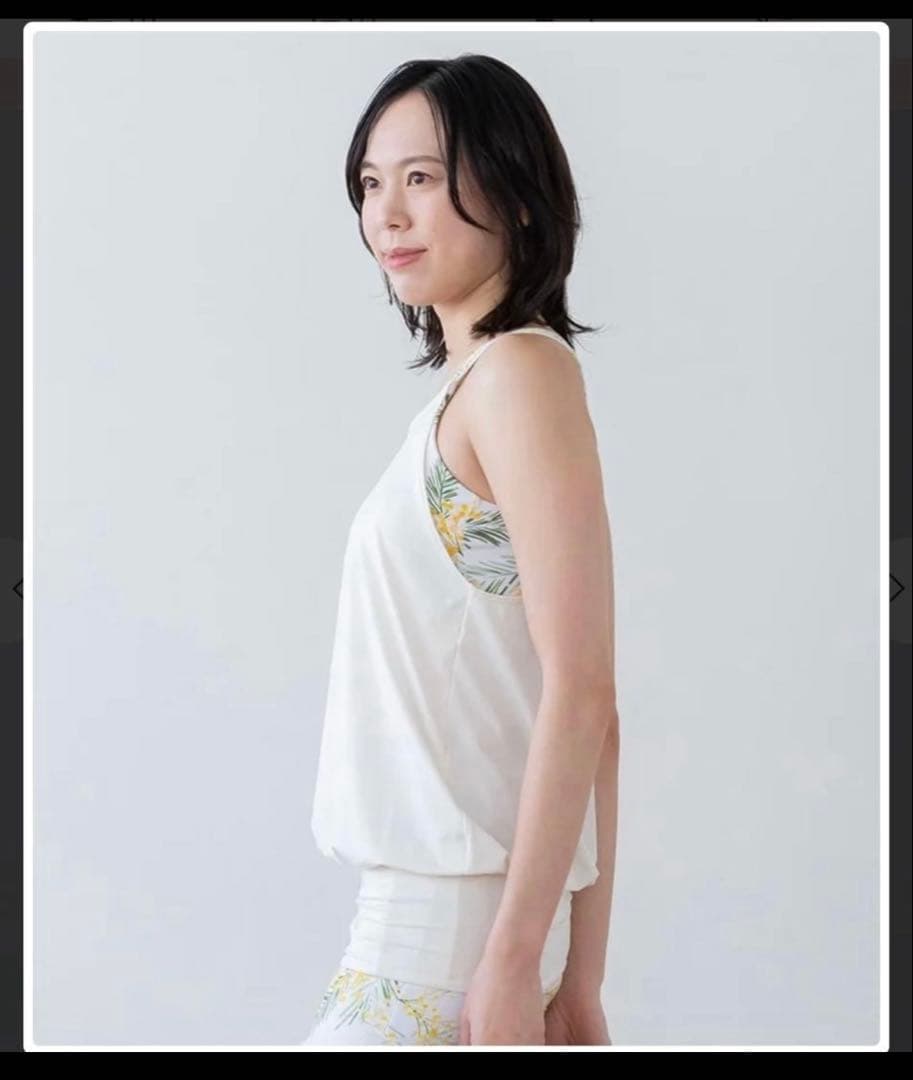 【SUKALA】スプリングフラワーカバーキャミソール(XS/ミモザ)