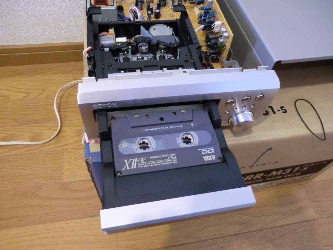 DENON デノン　カセットデッキ DRR-M31-S 【修復あり】