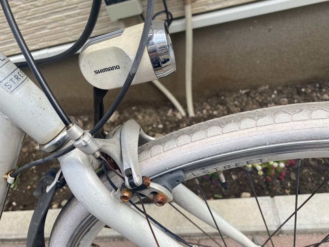 SHIMANO クロスバイク オールストリート700C オートライト限定モデル
