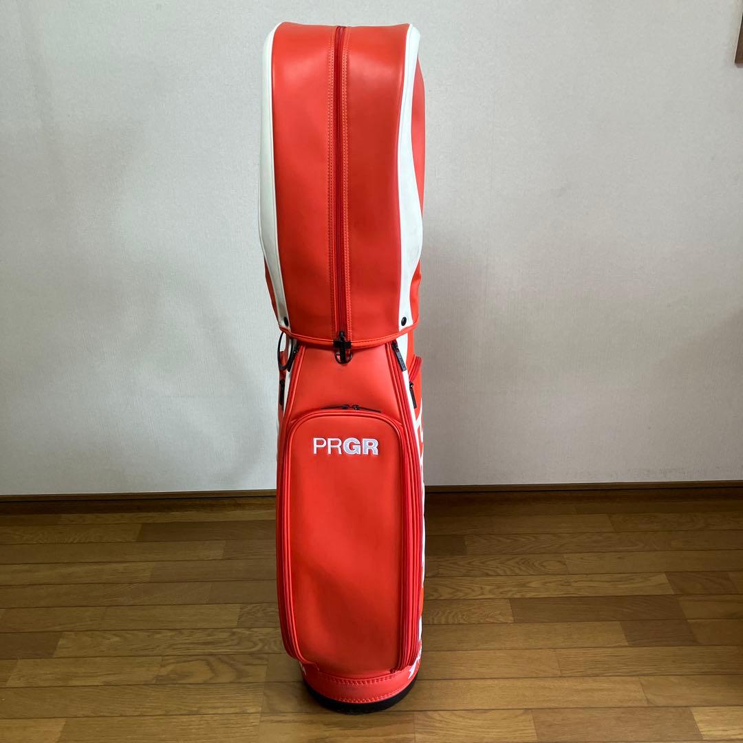 PRGR キャディバッグ オレンジ色 YOKOHAMA