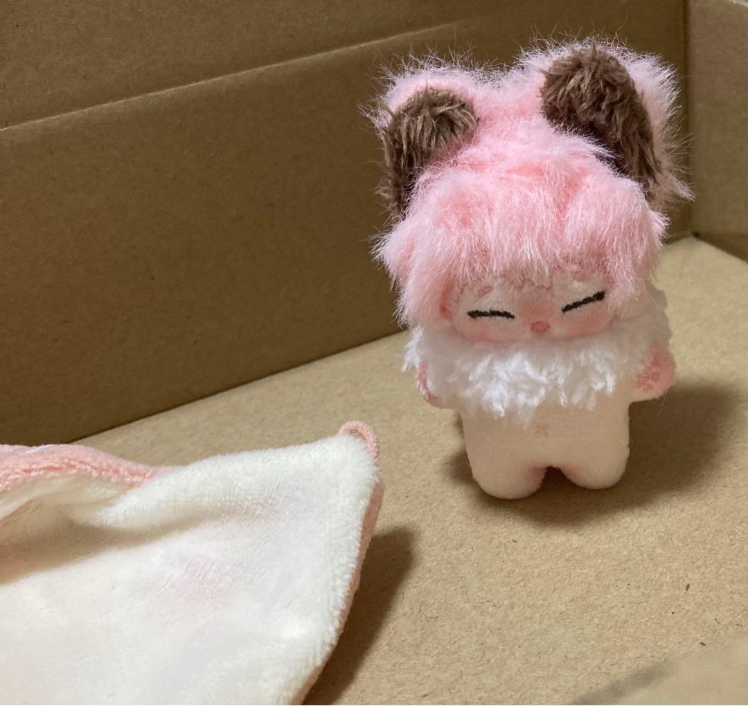 自作ぬいぐるみ・ピンクの猫