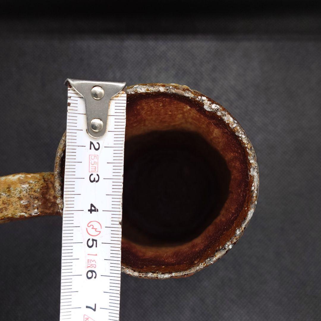 ◎【2602】75.ビアマグ…備前焼