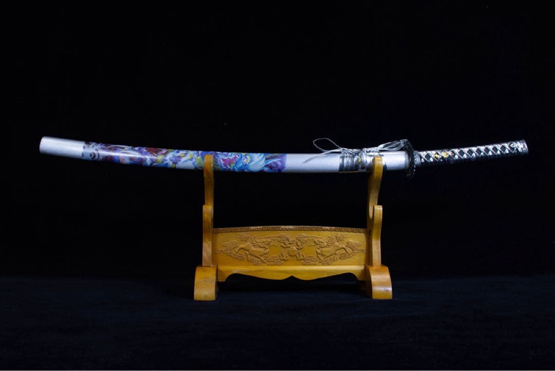 斬竜-高性能マンガン鋼 模造刀 居合刀 武士道 武具 漢剣 唐刀 手鍛造打