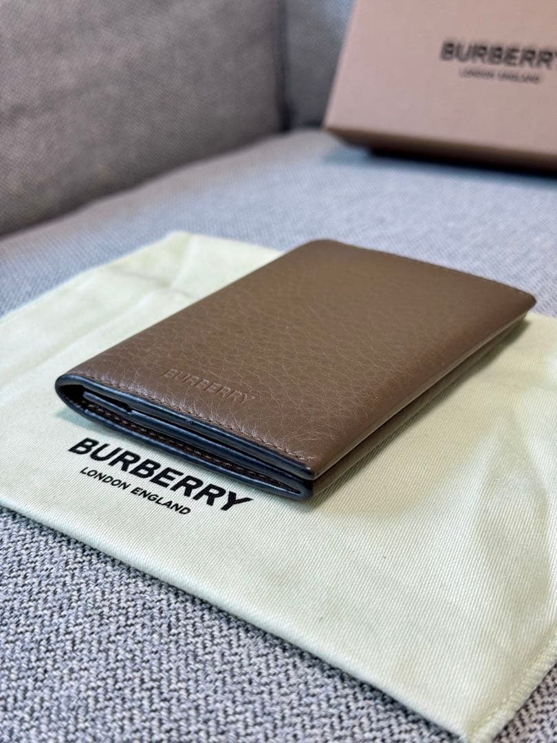 BURBERRY バーバリー カードケース 名刺入れ グレインレザー