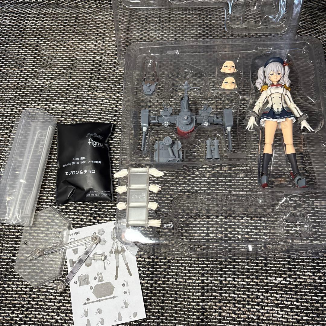 艦隊これくしょん -艦これ- 鹿島 figma 特典付 フィギュア