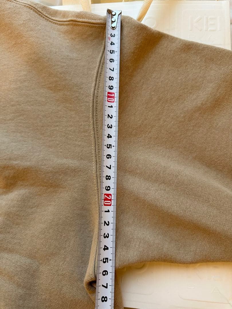 Supreme Small Box Crewneck Tan Sサイズ 25aw