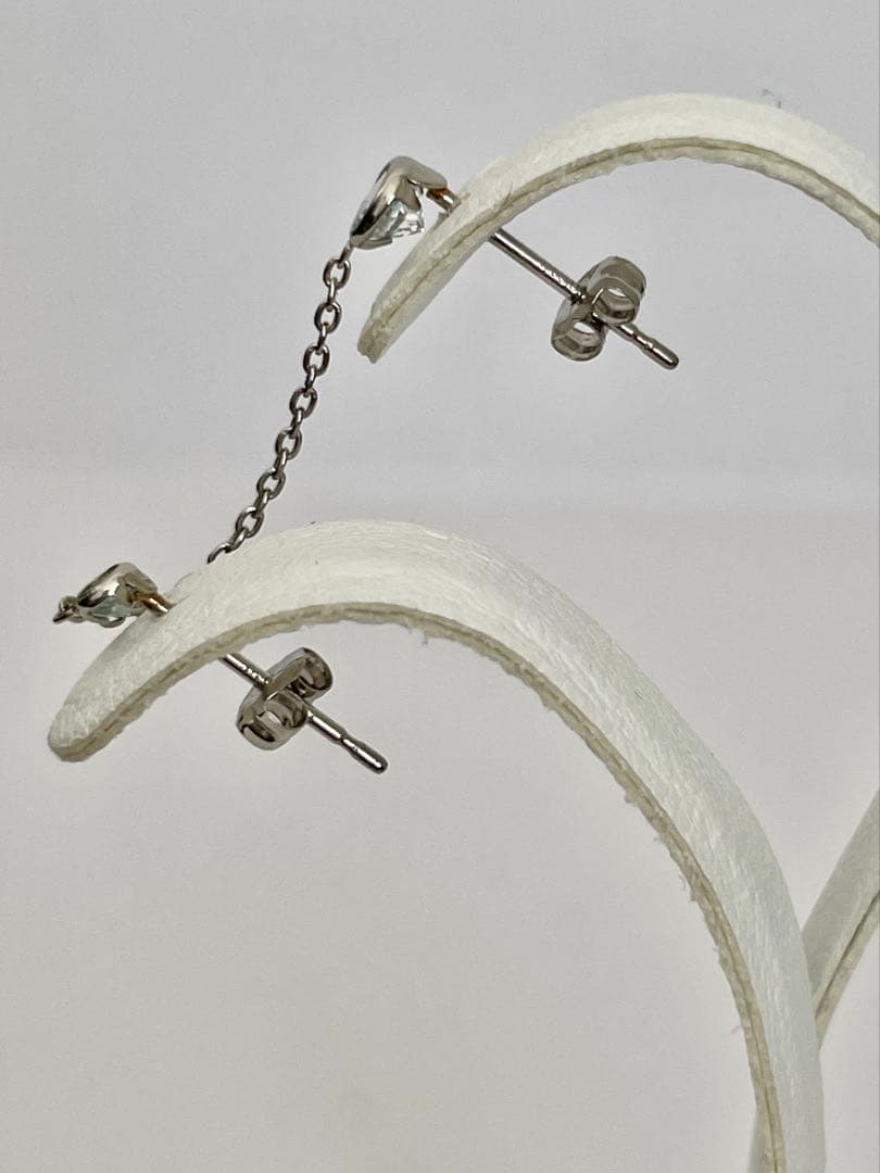 プラチナチェーンピアス 片耳用