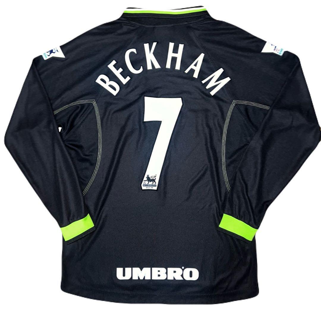 マンチェスターユナイテッド　サードユニフォーム　長袖　マンU 98 ゲームシャツ