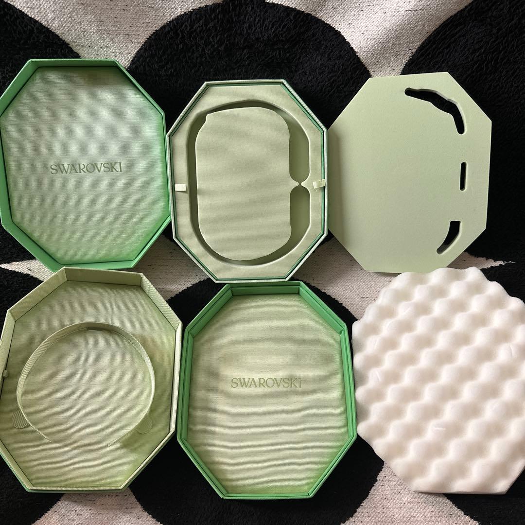 SWAROVSKI 空箱21個·紙袋14枚·リボン10本·レター袋3枚·小袋2枚