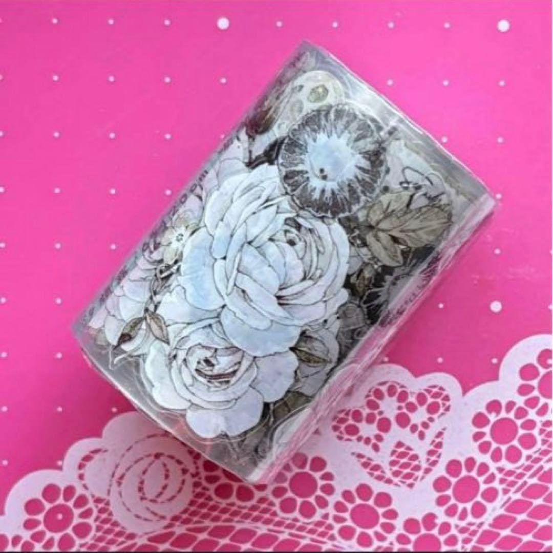 PET 6cm×6m 汐颜露 ダイカット加工 海外マステ　海外マスキングテープ